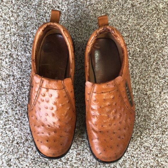 Roper Ostrich Print Clog womens shoes size 6.5 - Picture 4 of 12